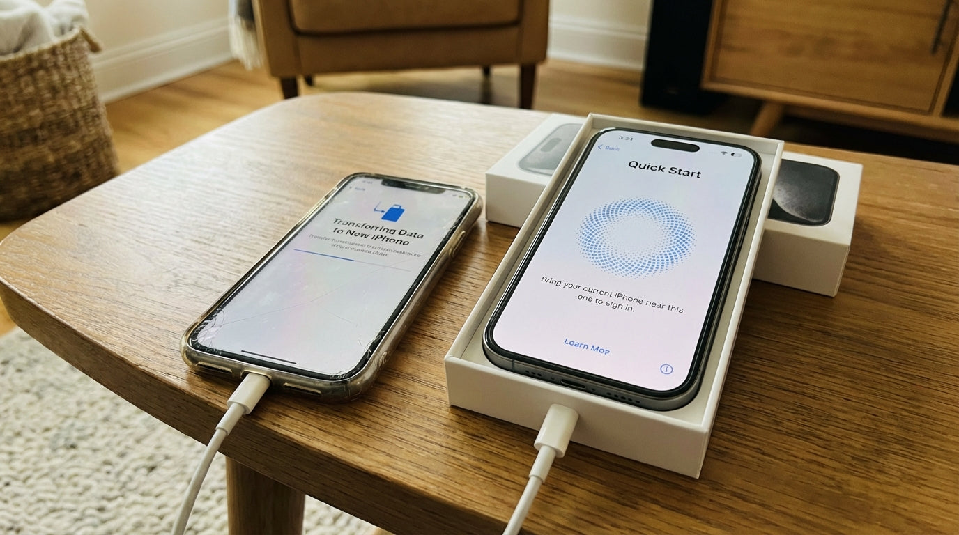 Jak bezpečně přenést data ze starého na použitý iPhone