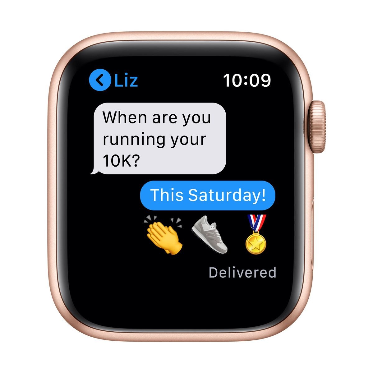 Apple Watch SE GPS 40mm (2020) - Zlaté hliníkové pouzdro