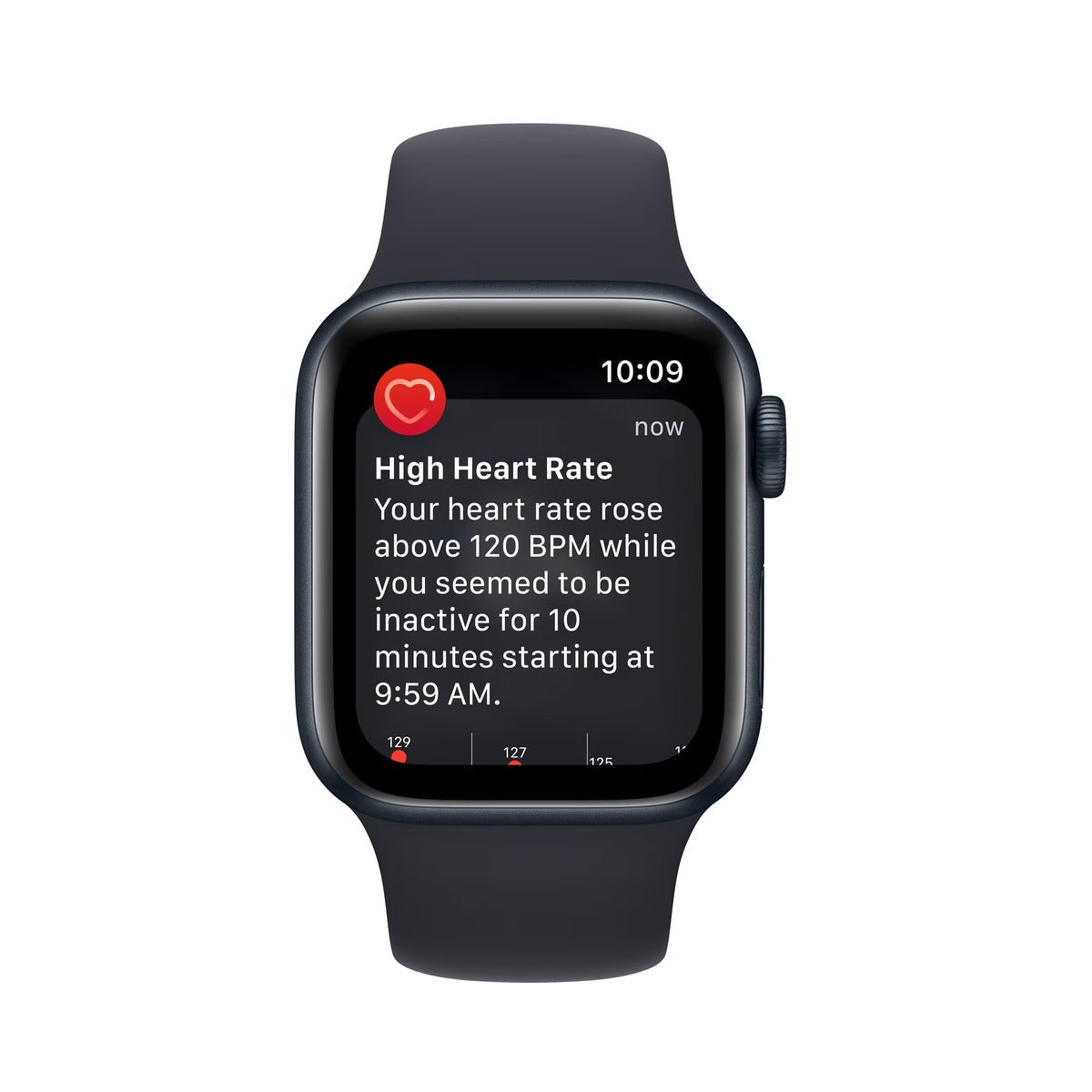 Apple Watch SE GPS 40mm (2022) - Temně inkoustové hliníkové pouzdro