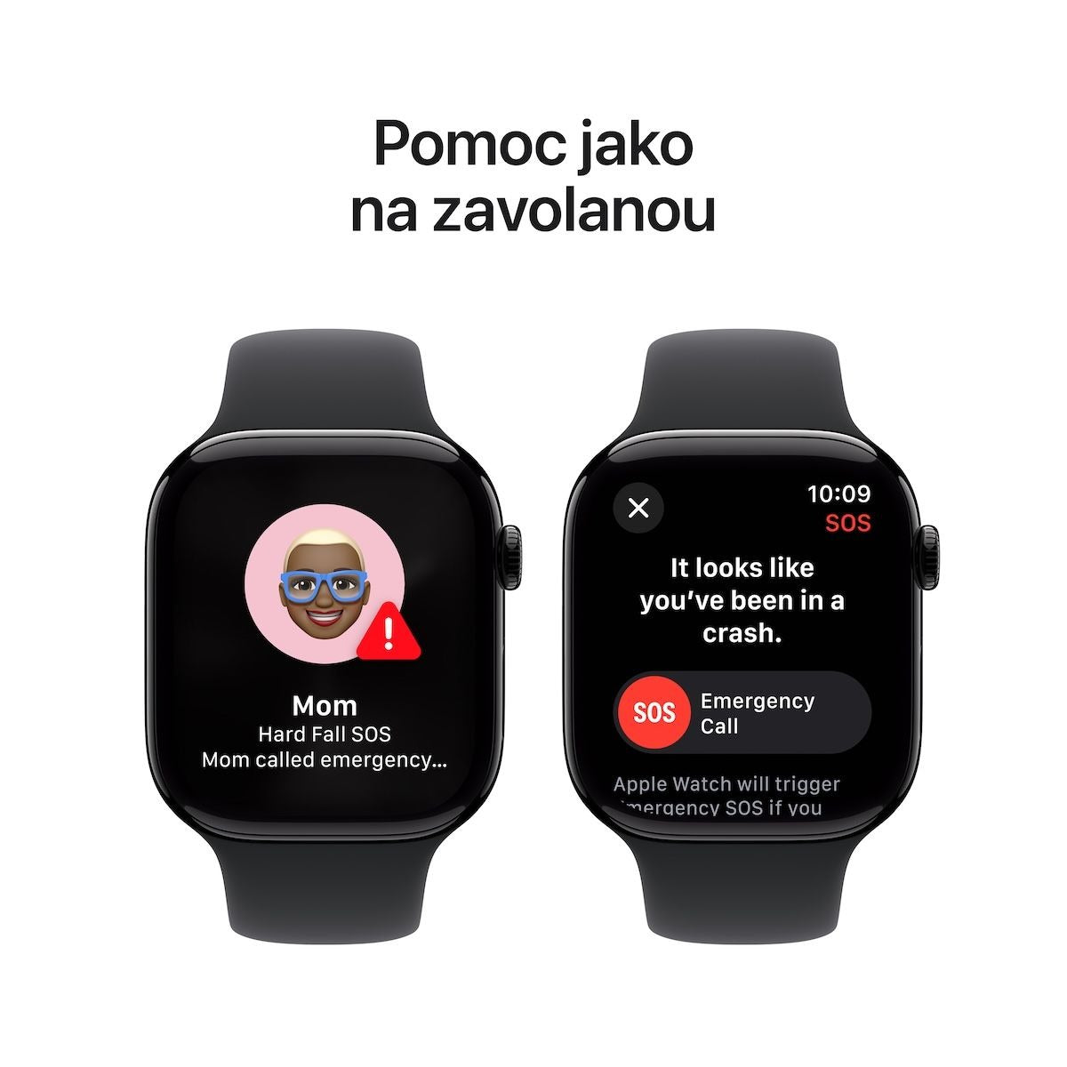 Apple Watch Series 10 GPS 42mm - Klavírně černé hliníkové pouzdro