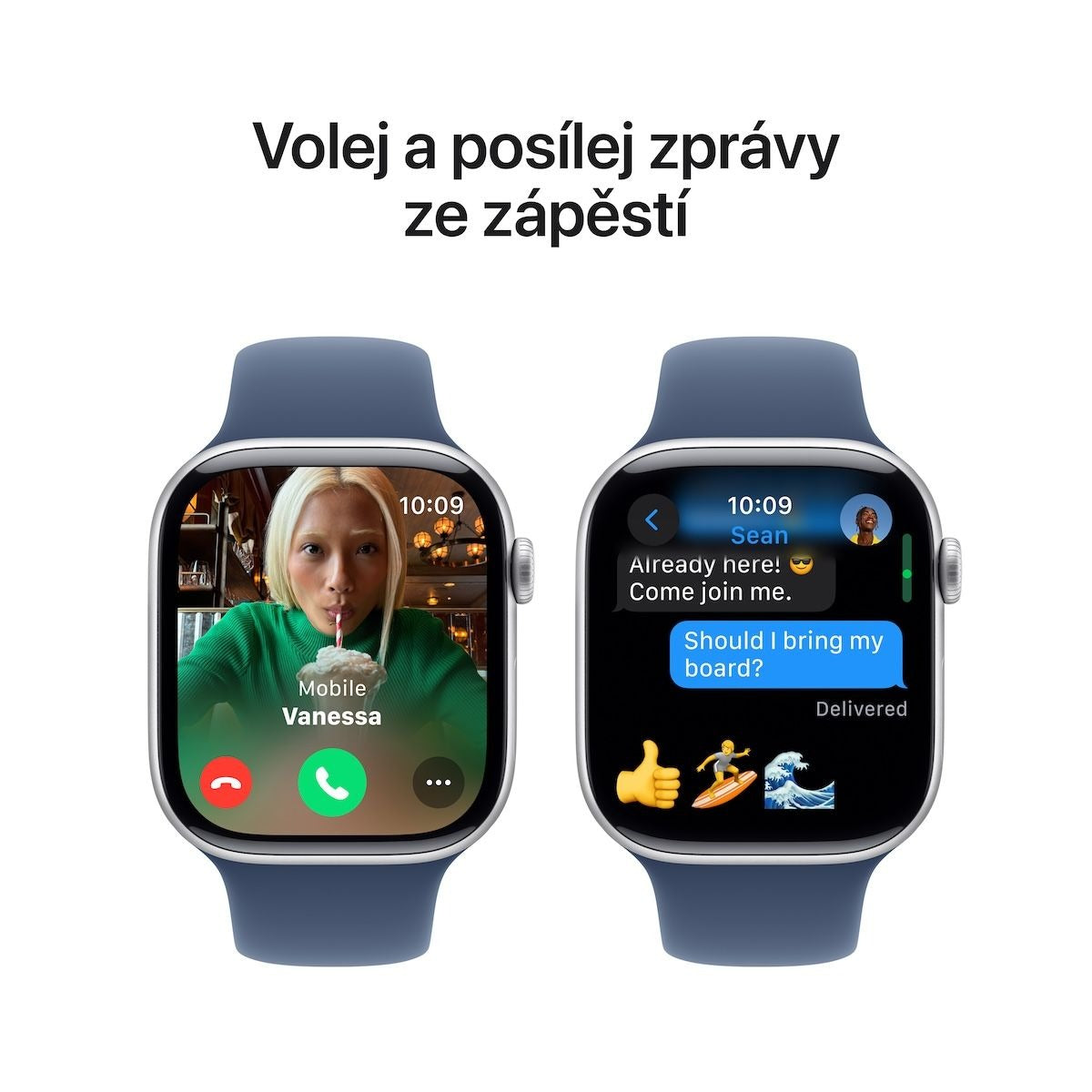 Apple Watch Series 10 GPS 42mm - Stříbrné hliníkové pouzdro