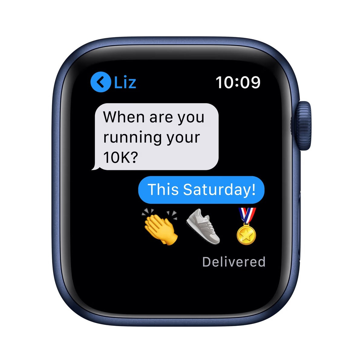 Apple Watch Series 6 GPS Aluminum 44mm - Modré hliníkové pouzdro