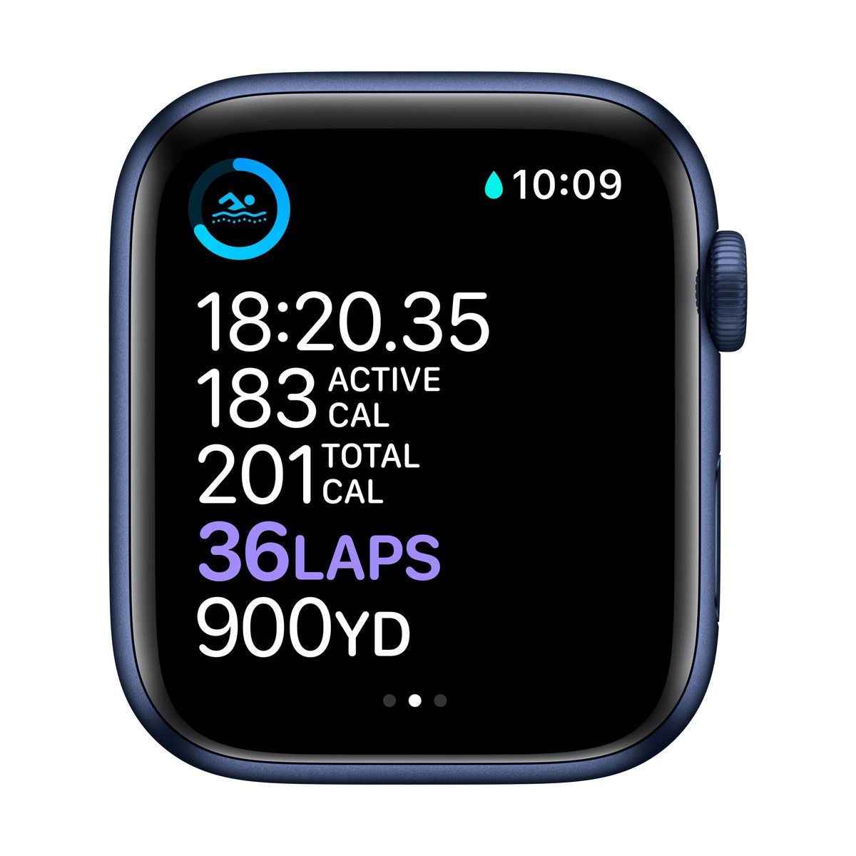 Apple Watch Series 6 GPS Aluminum 44mm - Modré hliníkové pouzdro