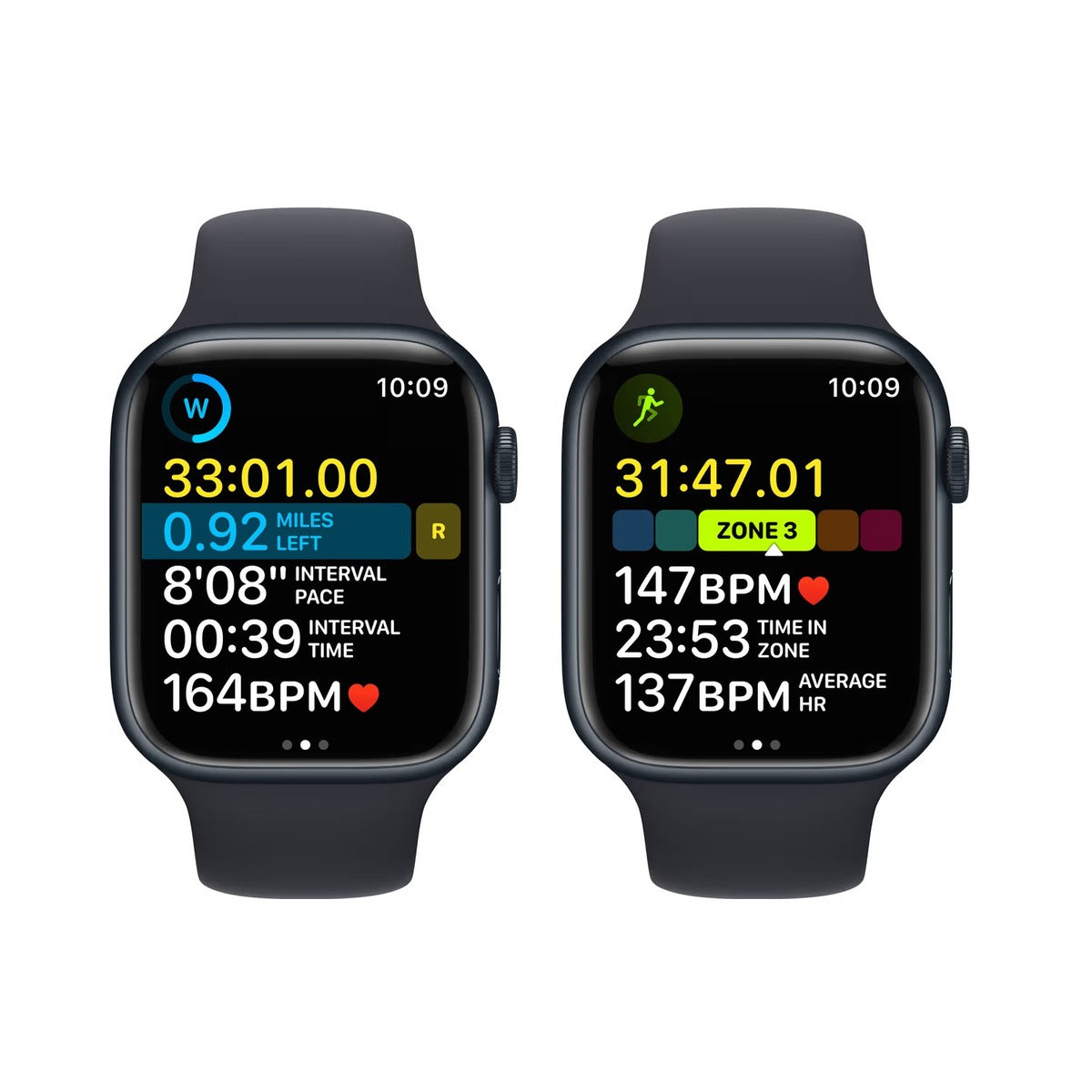 Apple Watch Series 8 GPS 45mm - Temně inkoustové hliníkové pouzdro