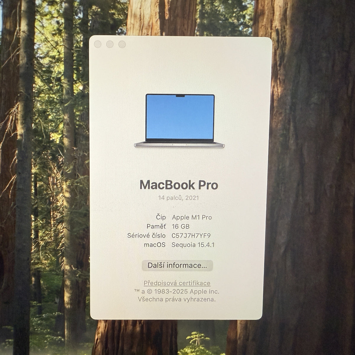 MacBook Pro 14” M1 Pro / 16GB / 500GB