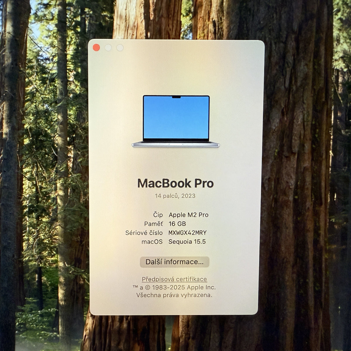 MacBook Pro 14” M2 Pro / 16GB / 500GB