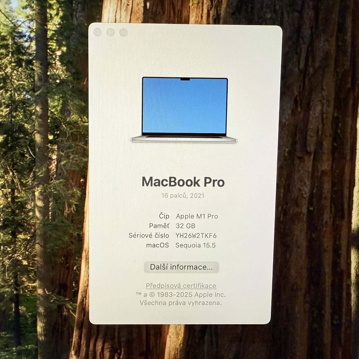 MacBook Pro 16” M1 Pro / 32GB / 1000GB