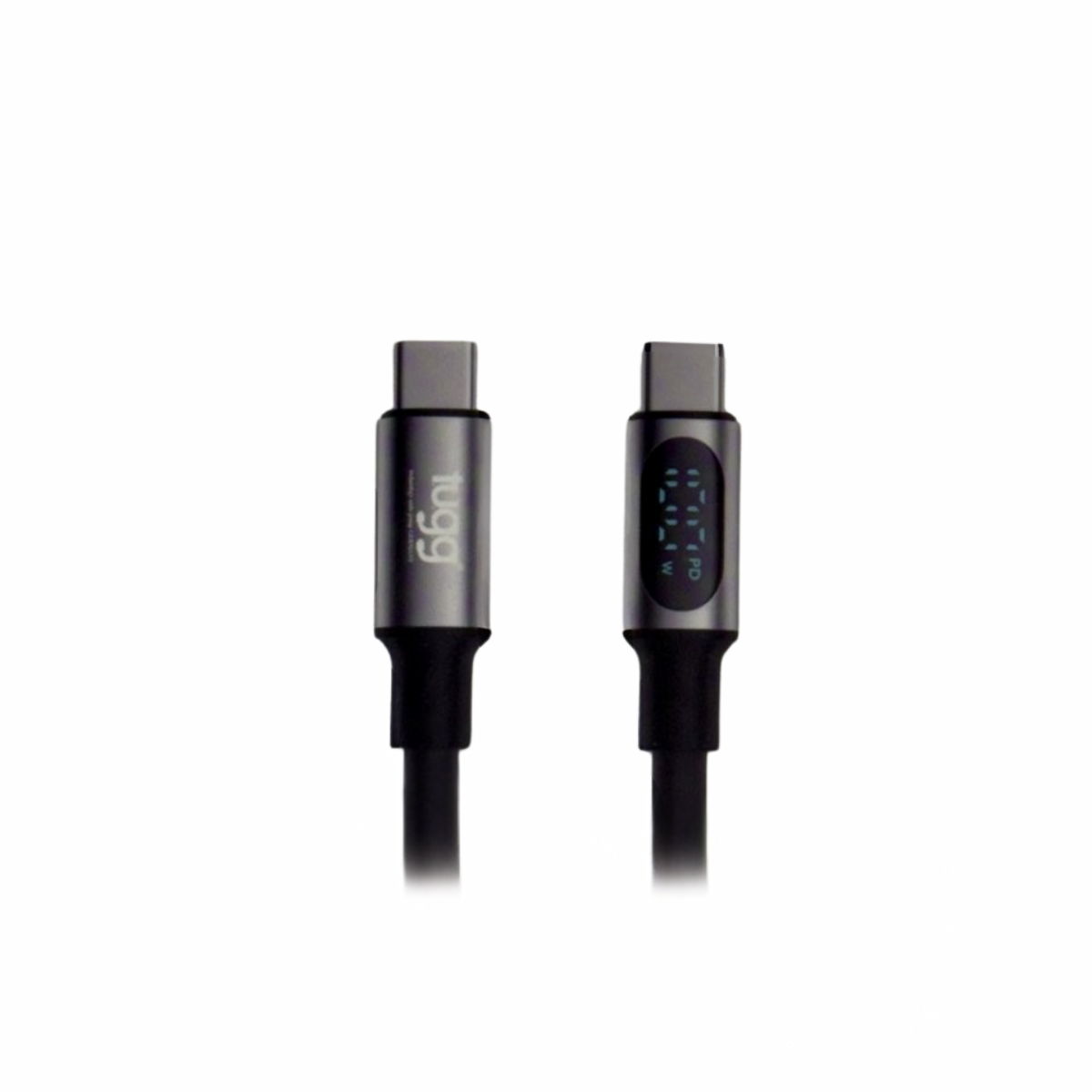 Nabíjecí kabel USB C / USB C 100W 1m erný