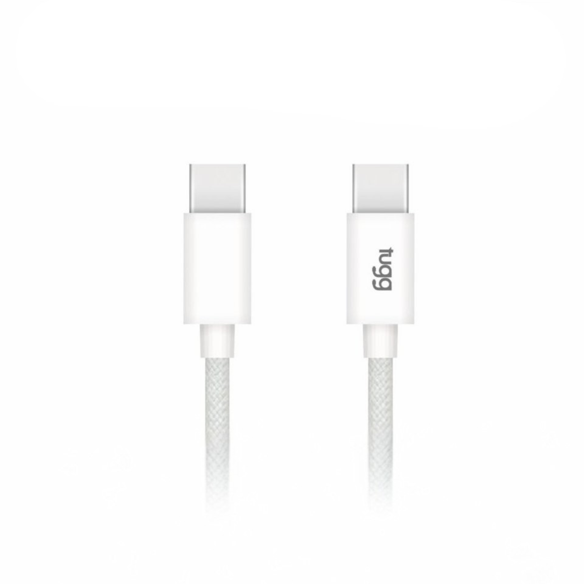 Nabíjecí textilní kabel USB C / USB C 1m