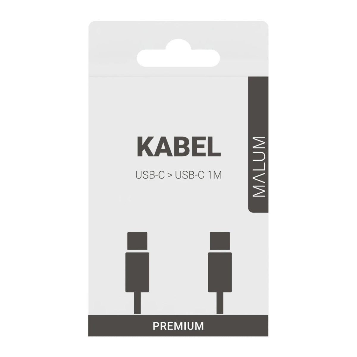 Nabíjecí textilní kabel USB C / USB C 1m PREMIUM