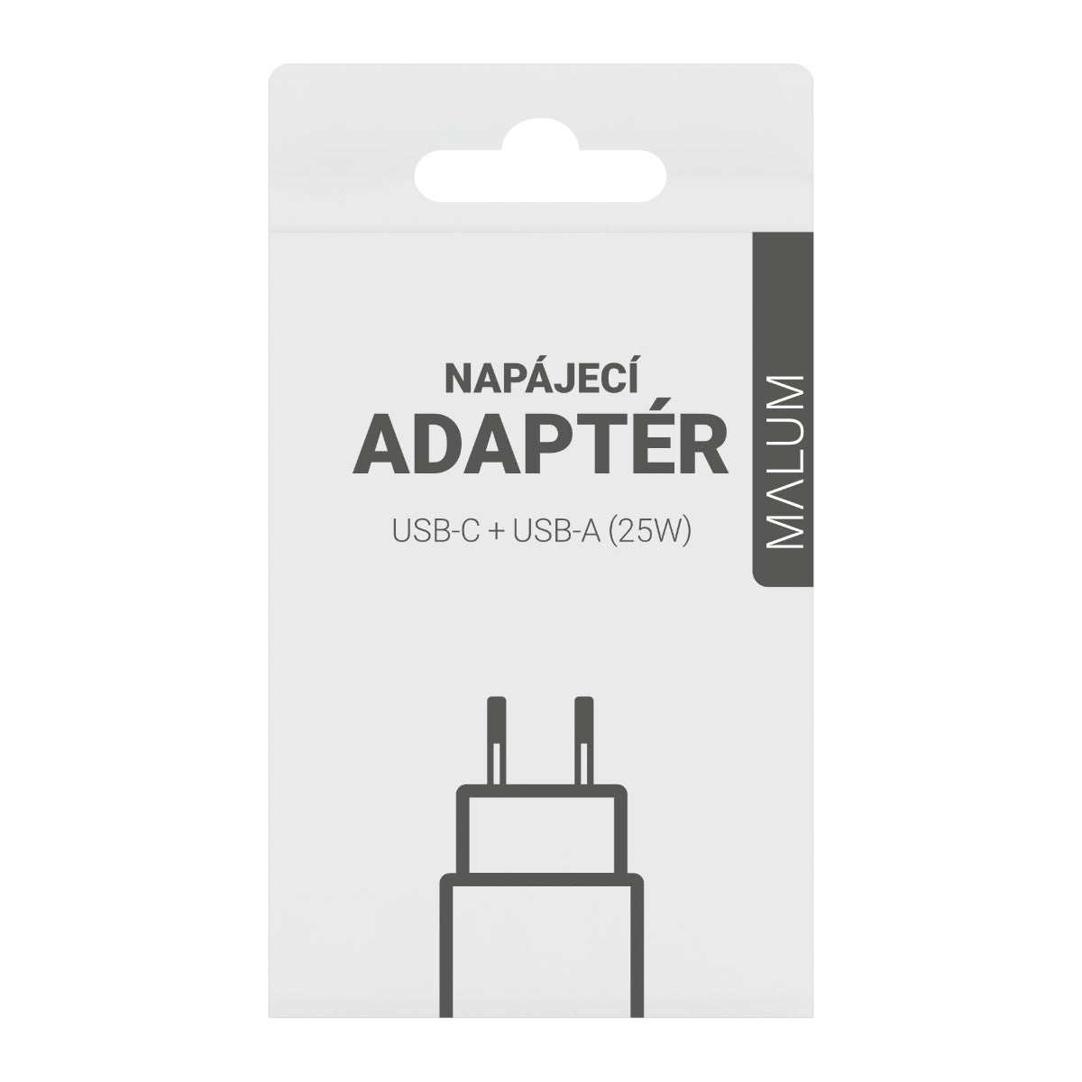 Nabíjecí adaptér USB C + USB A 25W