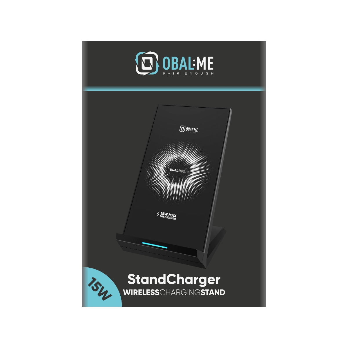 StandCharger bezdrátový nabíjecí stojánek na stůl 15W