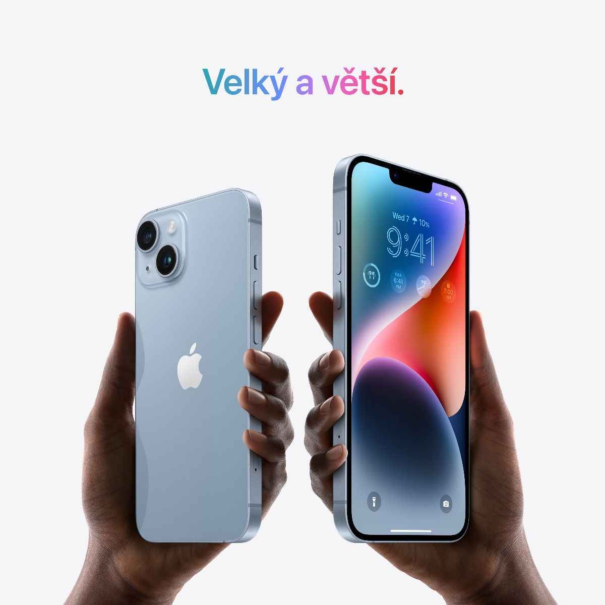 iPhone 14 Plus - hvězdně bílá