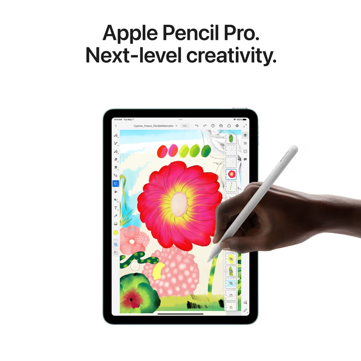 iPad Air 11" (6. Gen) Wi-Fi + Cellular 128GB - Modrý