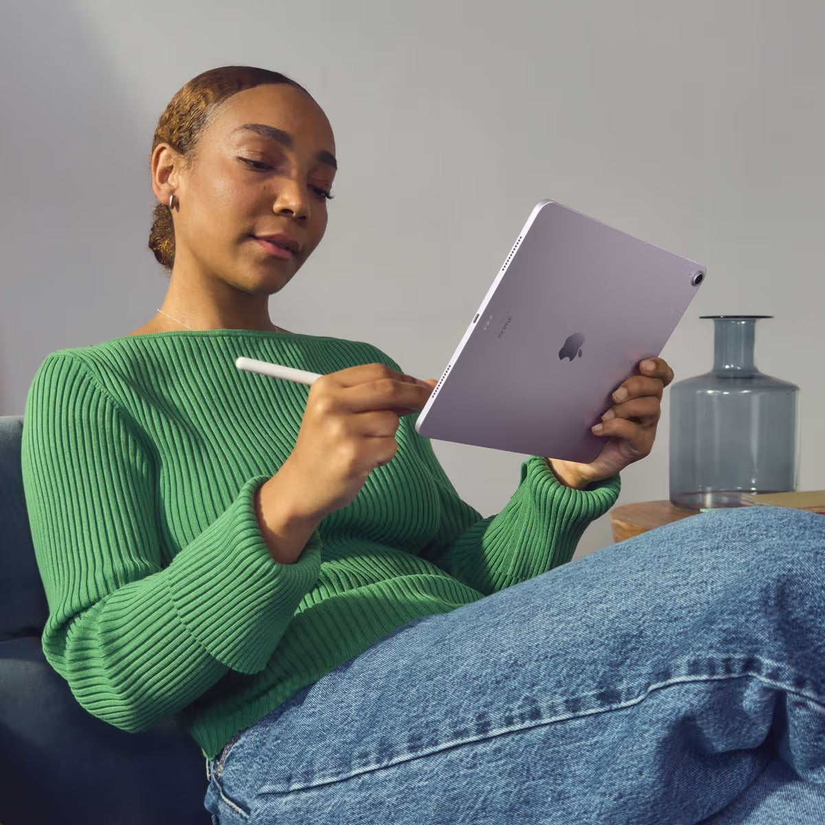 iPad Air 11" (6. Gen) Wi-Fi + Cellular 128GB - Modrý