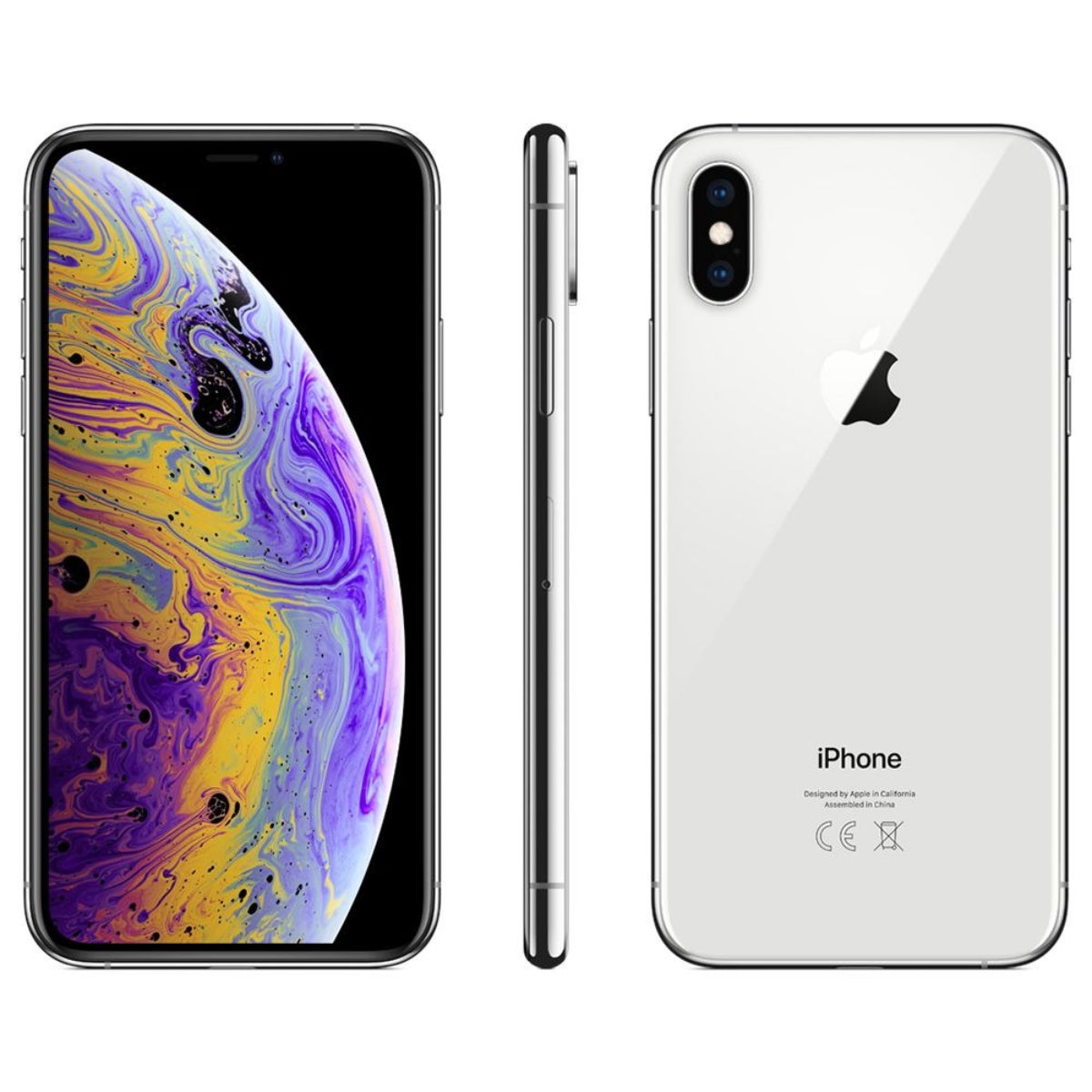 iPhone XS - stříbrná
