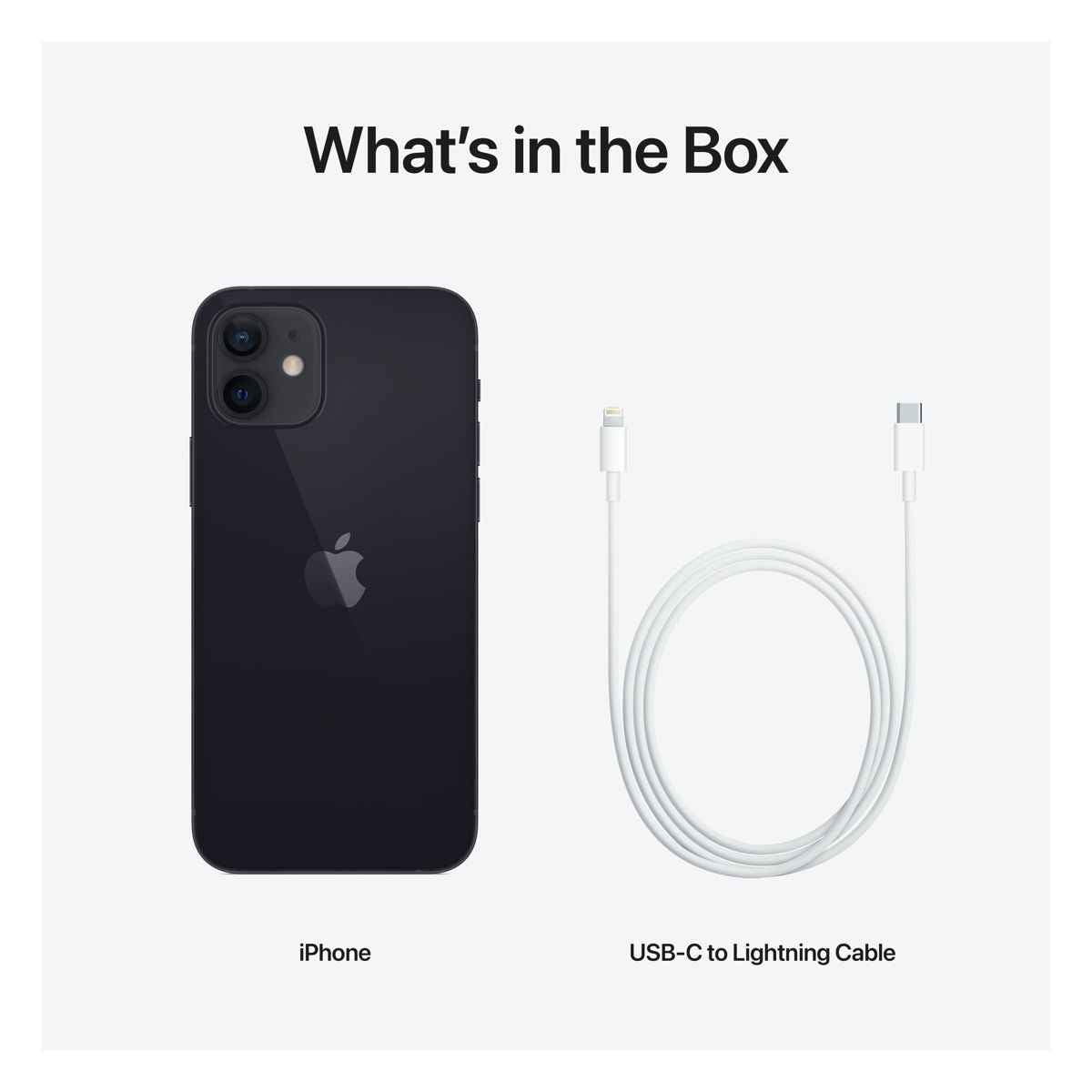 iPhone 12 mini - černá