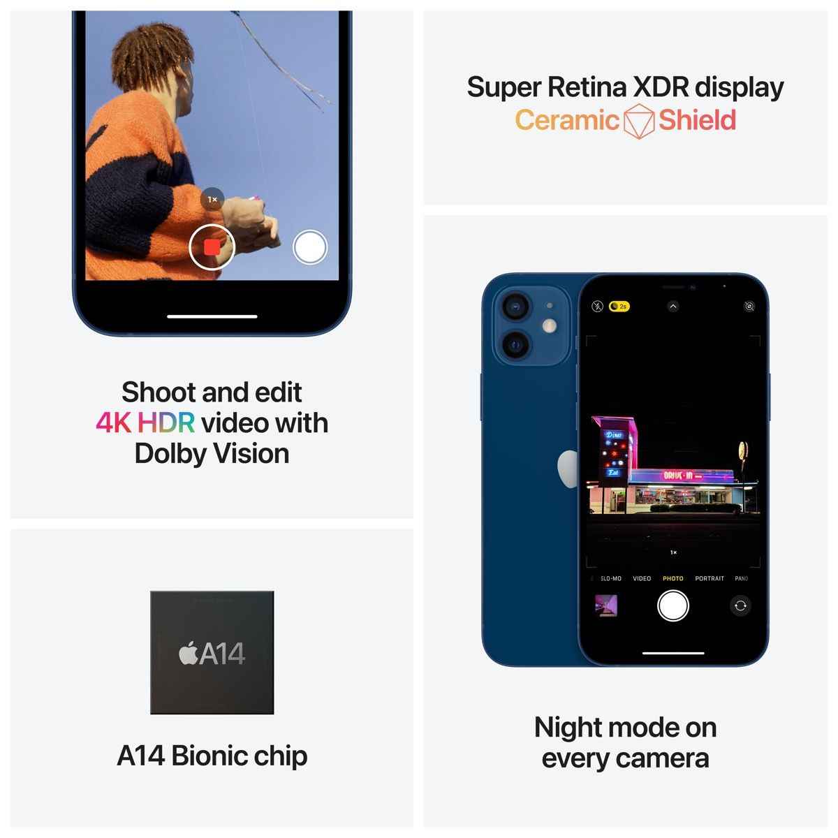 iPhone 12 mini - černá