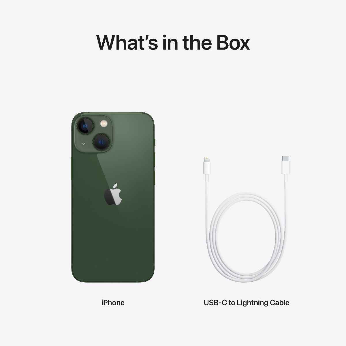 iPhone 13 mini - zelená