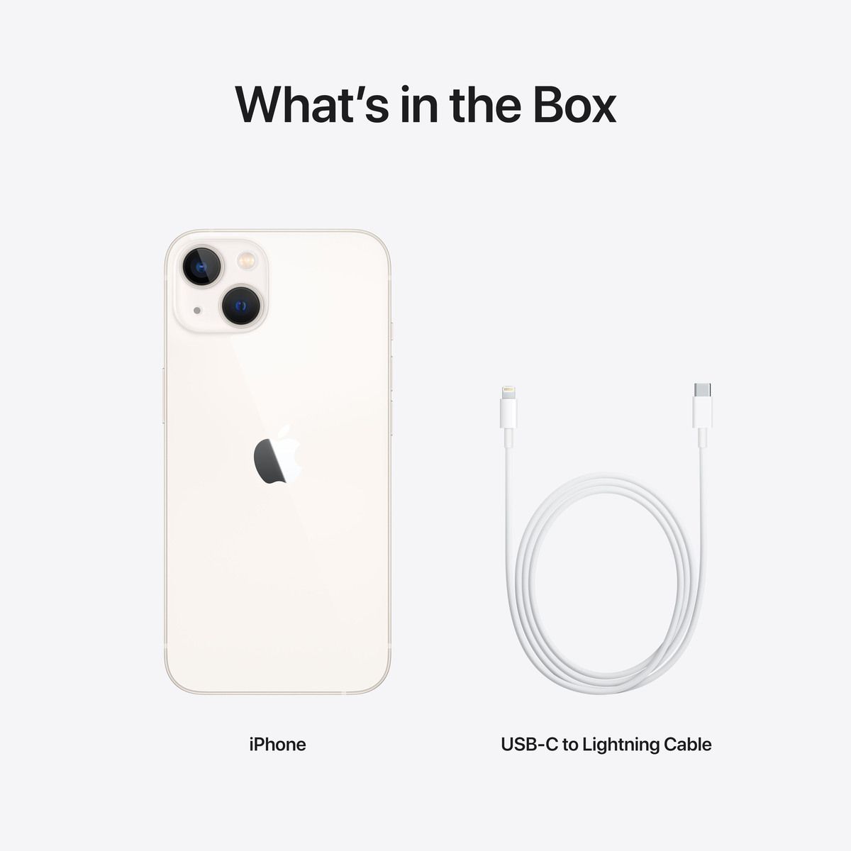 iPhone 13 - hvězdně bílá - KupFoun
