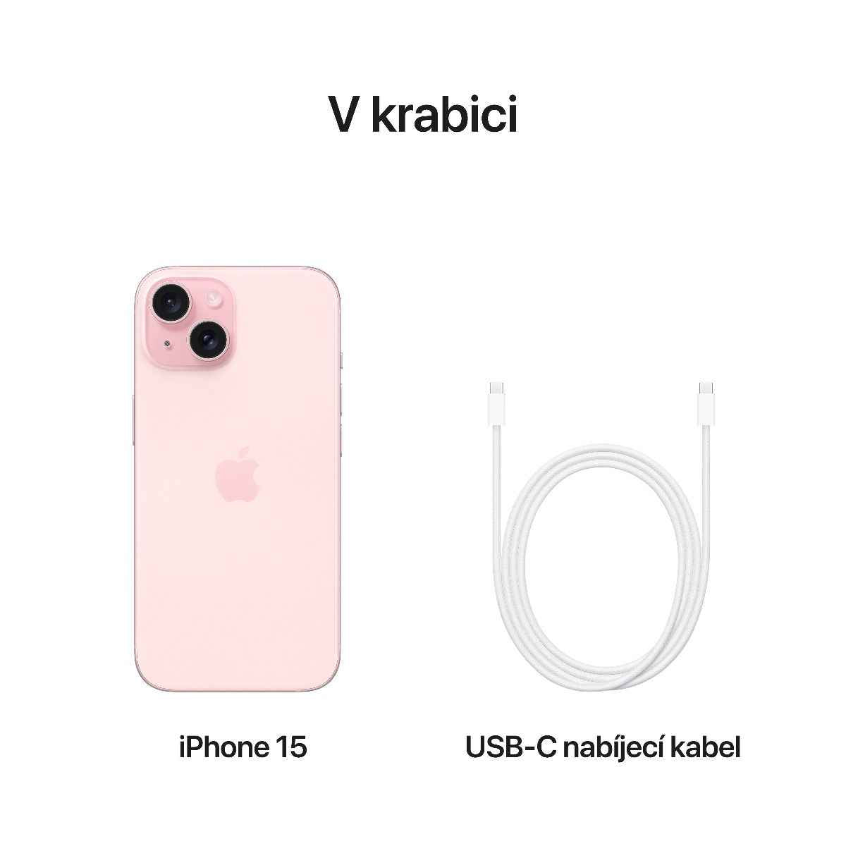 iPhone 15 - růžová