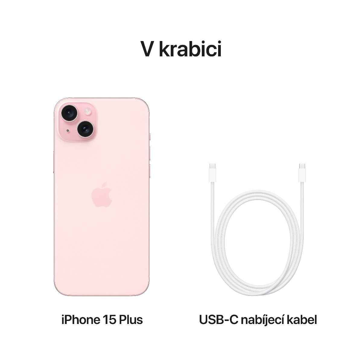 iPhone 15 Plus - růžová