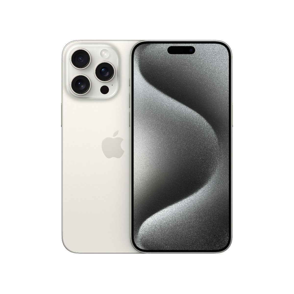 iPhone 15 Pro - bílý titan