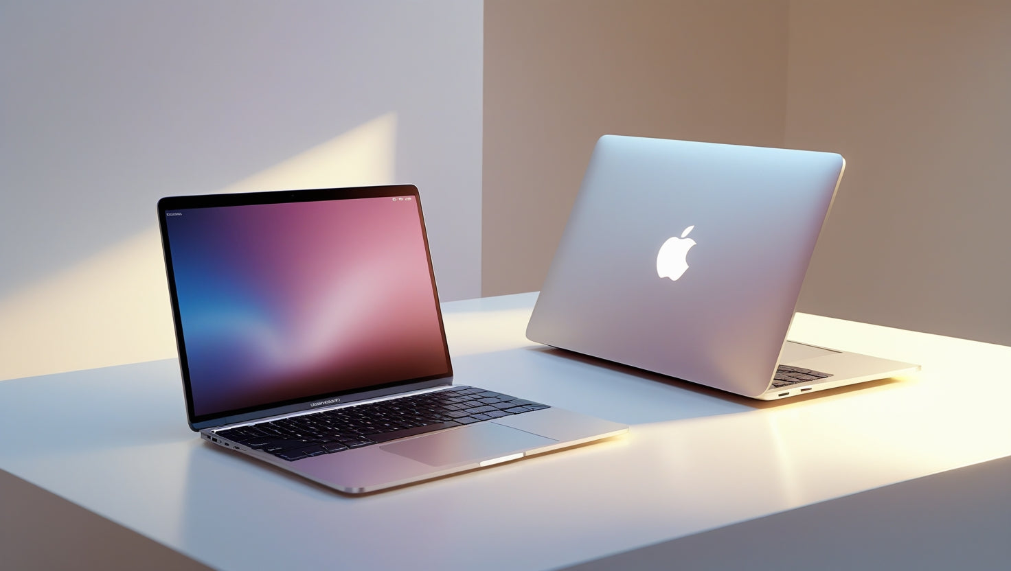 MacBook Air vs. MacBook Pro – detailní srovnání výkonu, displeje, baterie a dalších funkcí. Zjistěte, pro koho se vyplatí připlatit za Pro model a kdo vystačí s levnějším Air.