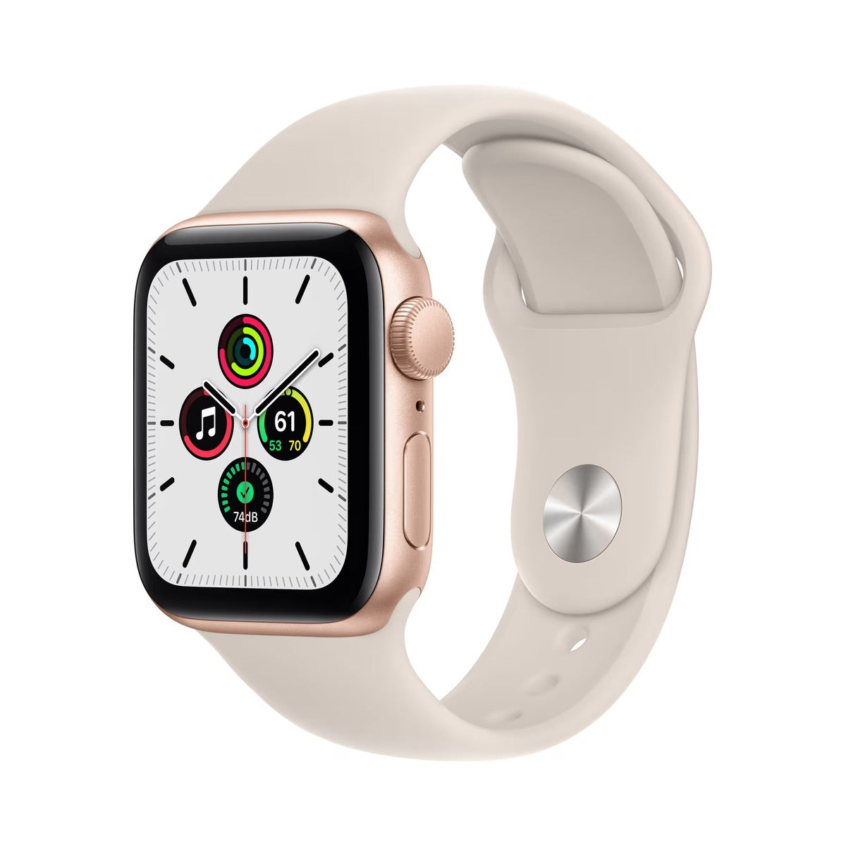 Apple Watch SE GPS 40mm (2020) - Zlaté hliníkové pouzdro