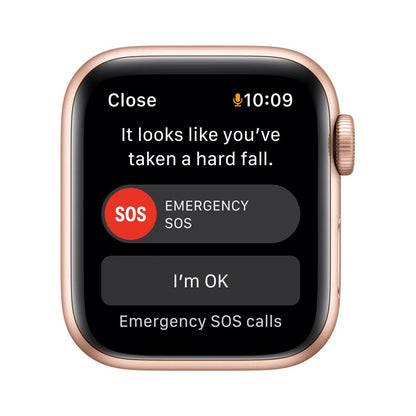 Apple Watch SE GPS 40mm (2020) - Zlaté hliníkové pouzdro