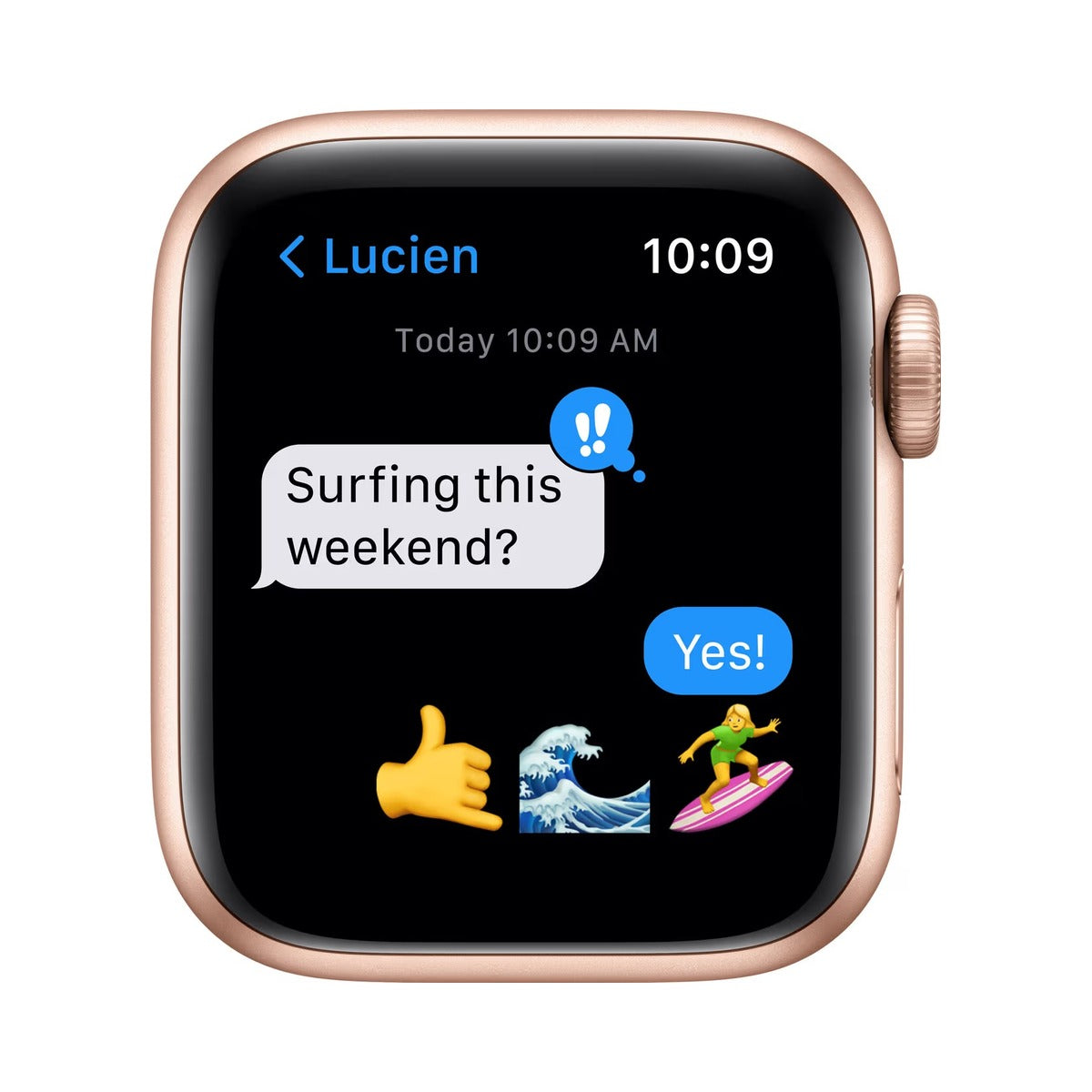 Apple Watch SE GPS 40mm (2020) - Zlaté hliníkové pouzdro