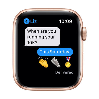Apple Watch SE GPS 40mm (2020) - Zlaté hliníkové pouzdro