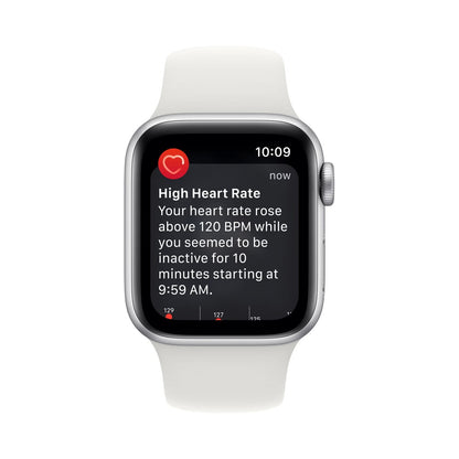 Apple Watch SE GPS 40mm (2022) - Stříbrné hliníkové pouzdro