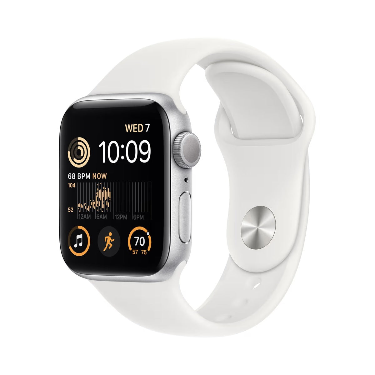 Apple Watch SE GPS 40mm (2022) - Stříbrné hliníkové pouzdro