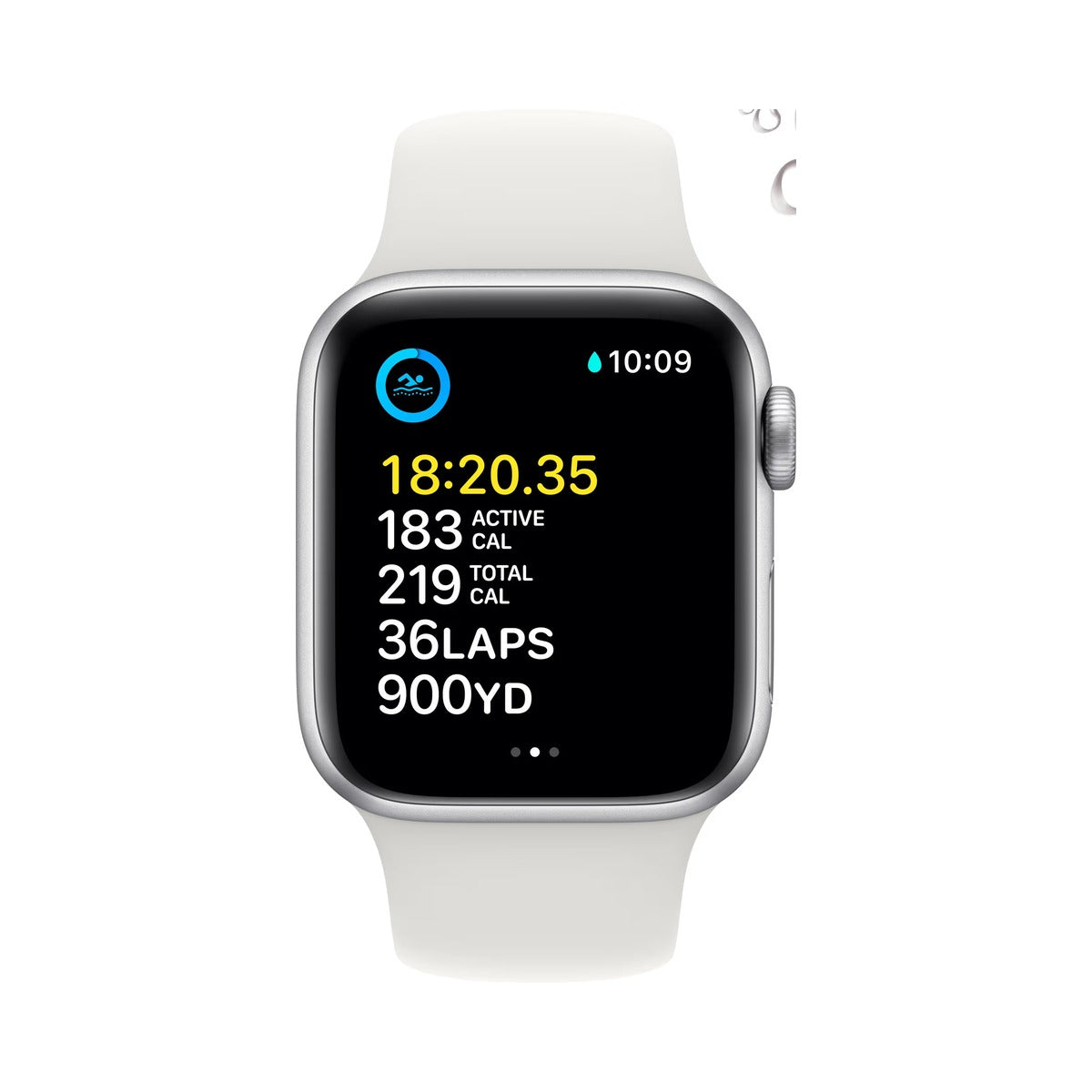 Apple Watch SE GPS 40mm (2022) - Stříbrné hliníkové pouzdro