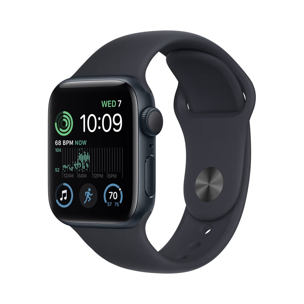 Apple Watch SE GPS 40mm (2022) - Temně inkoustové hliníkové pouzdro
