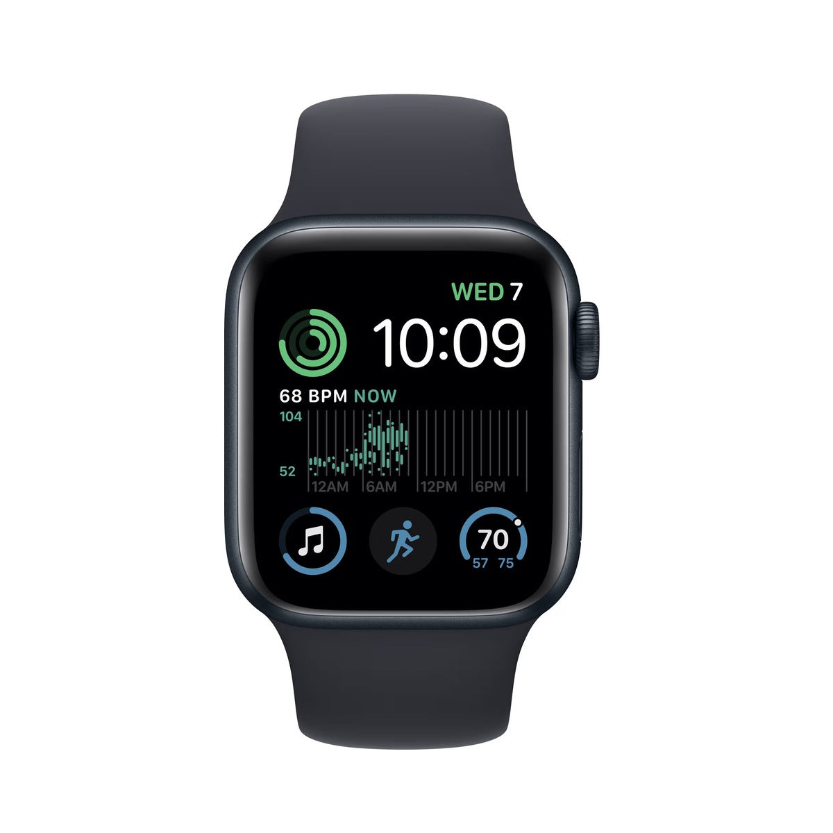 Apple Watch SE GPS 40mm (2022) - Temně inkoustové hliníkové pouzdro