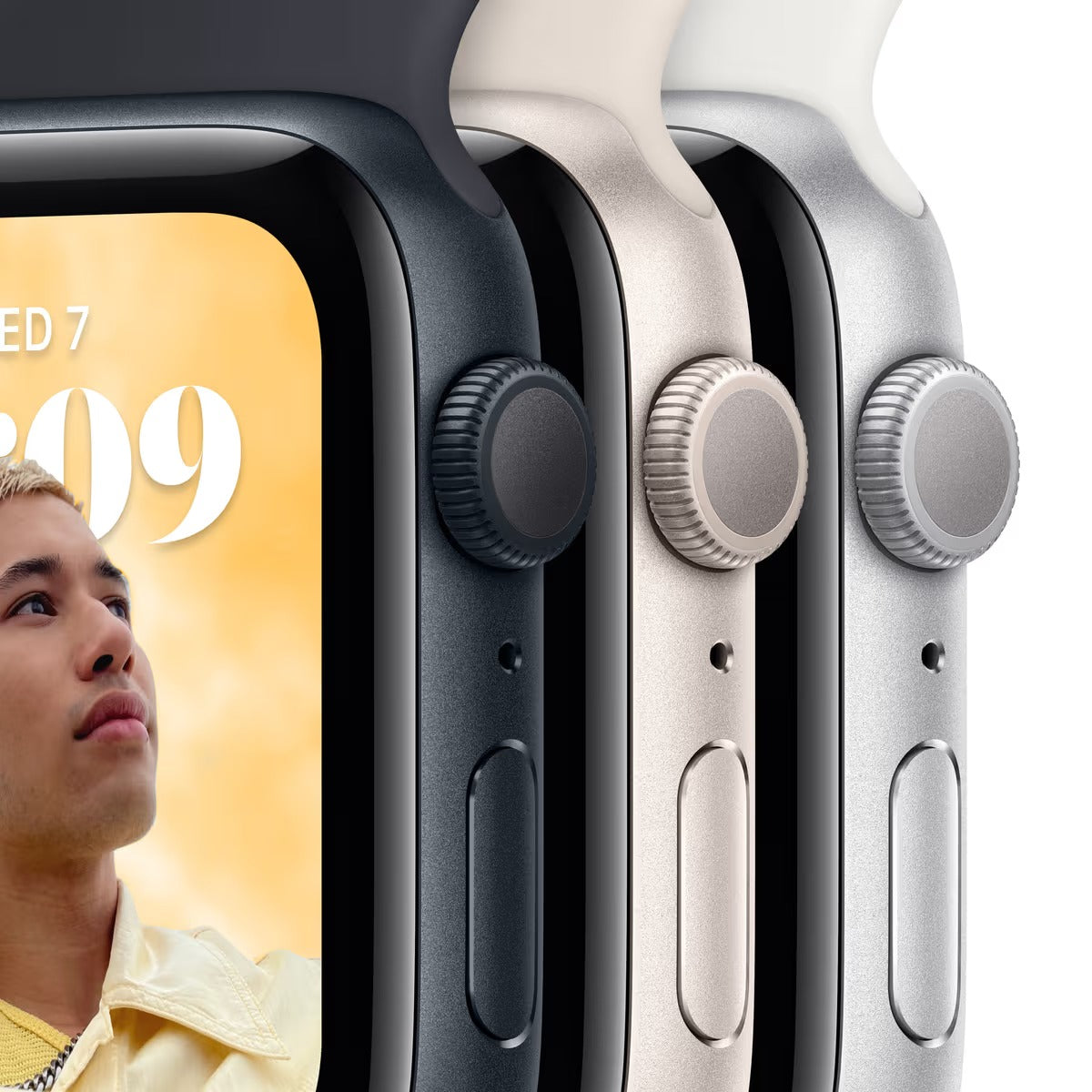Apple Watch SE GPS 40mm (2022) - Temně inkoustové hliníkové pouzdro
