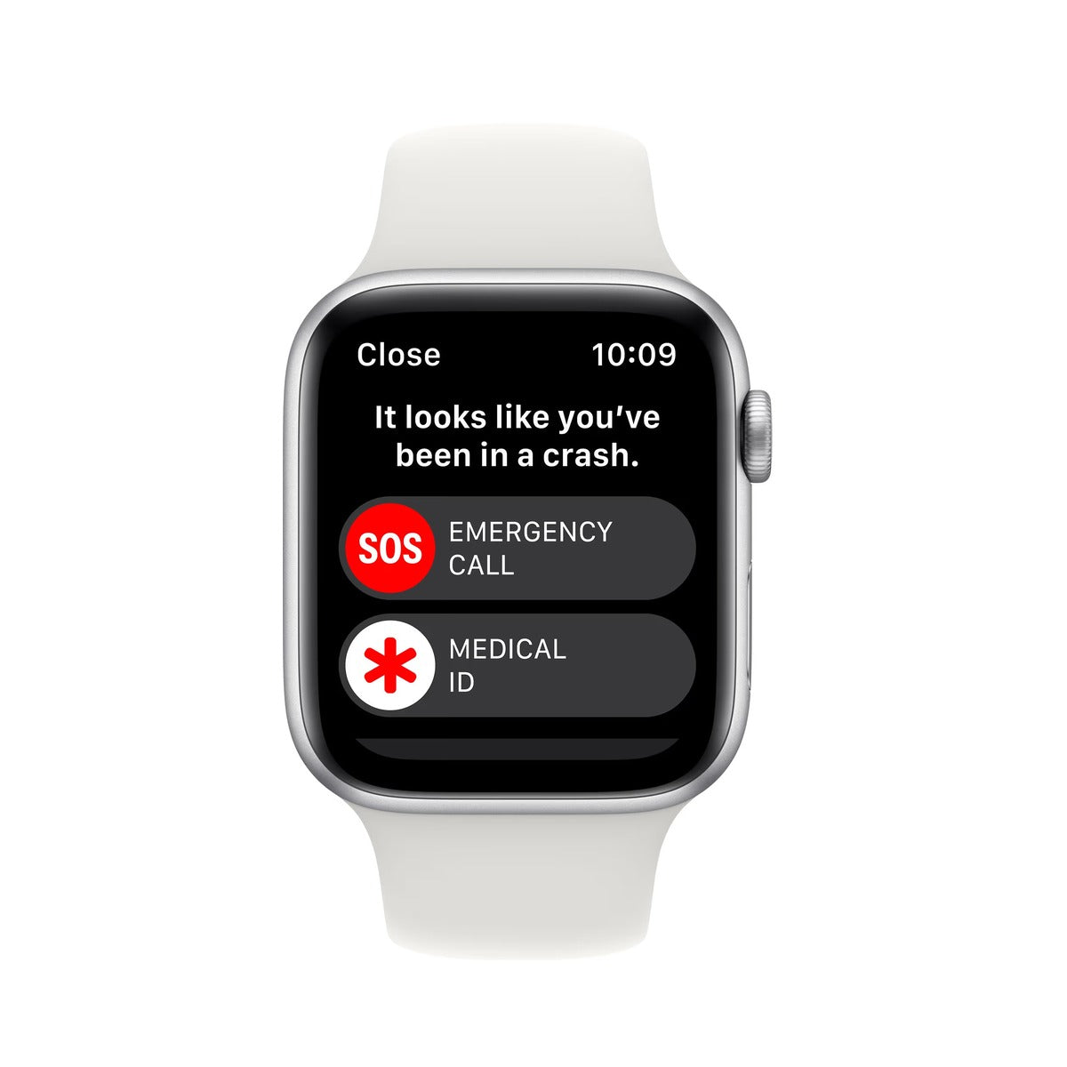 Apple Watch SE GPS 44mm (2022) - Stříbrné hliníkové pouzdro
