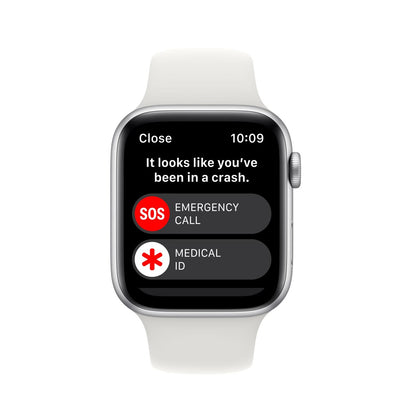 Apple Watch SE GPS 44mm (2022) - Stříbrné hliníkové pouzdro