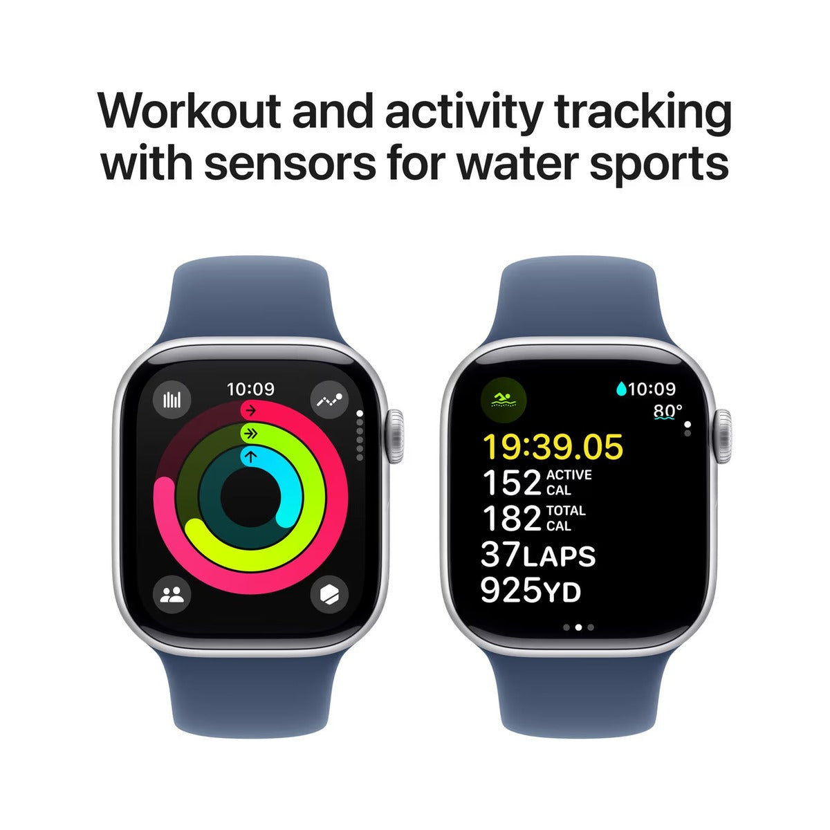 Apple Watch Series 10 GPS 42mm - Stříbrné hliníkové pouzdro