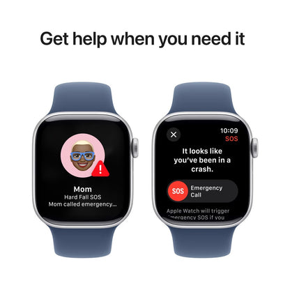 Apple Watch Series 10 GPS 42mm - Stříbrné hliníkové pouzdro