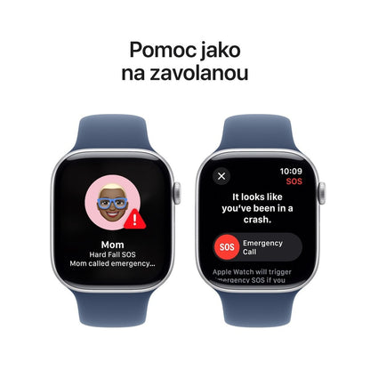 Apple Watch Series 10 GPS 42mm - Stříbrné hliníkové pouzdro