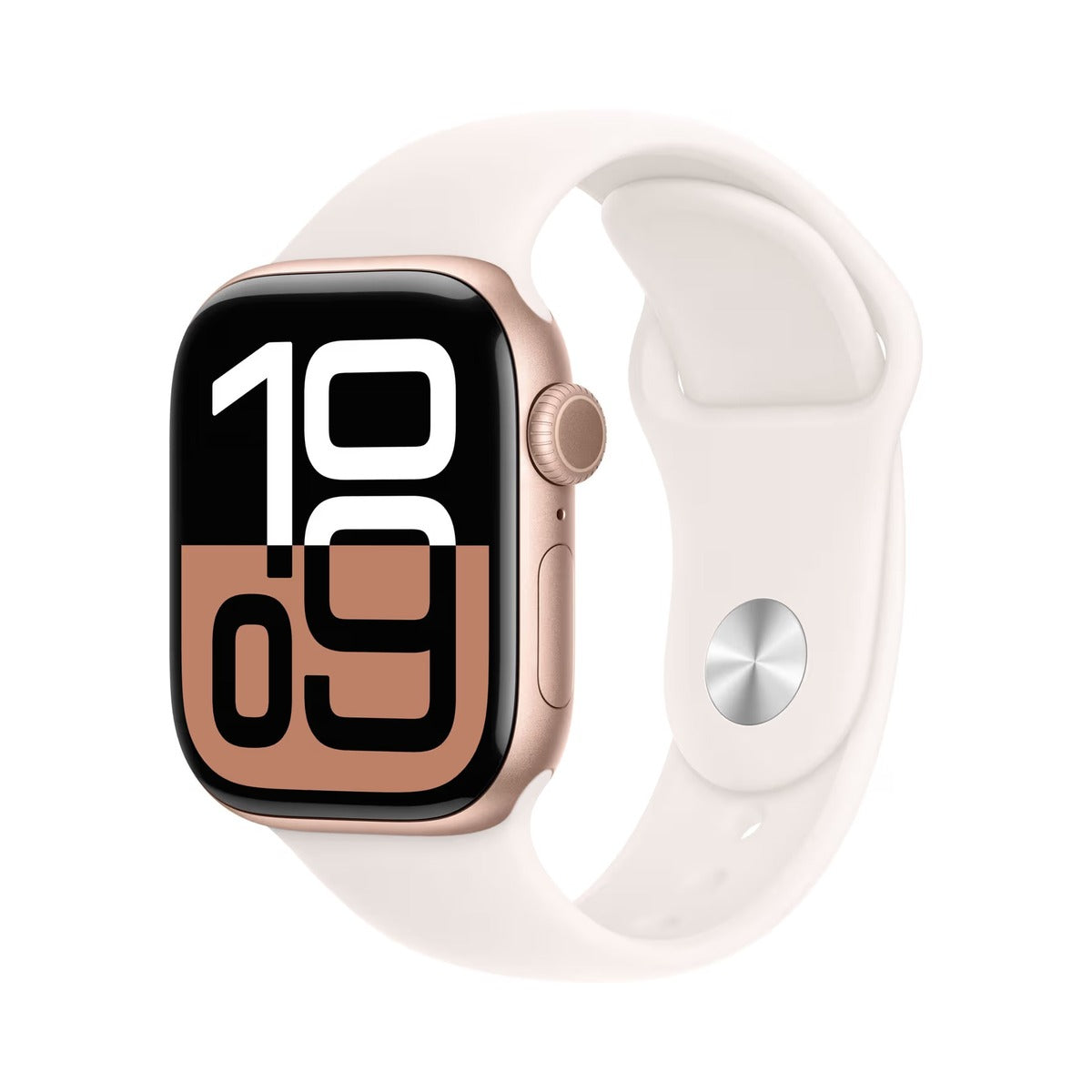 Apple Watch Series 10 GPS 46mm - Růžově zlatý hliníkové pouzdro