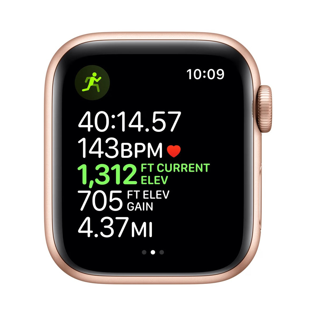 Apple Watch Series 5 GPS 40mm - Zlaté hliníkové pouzdro
