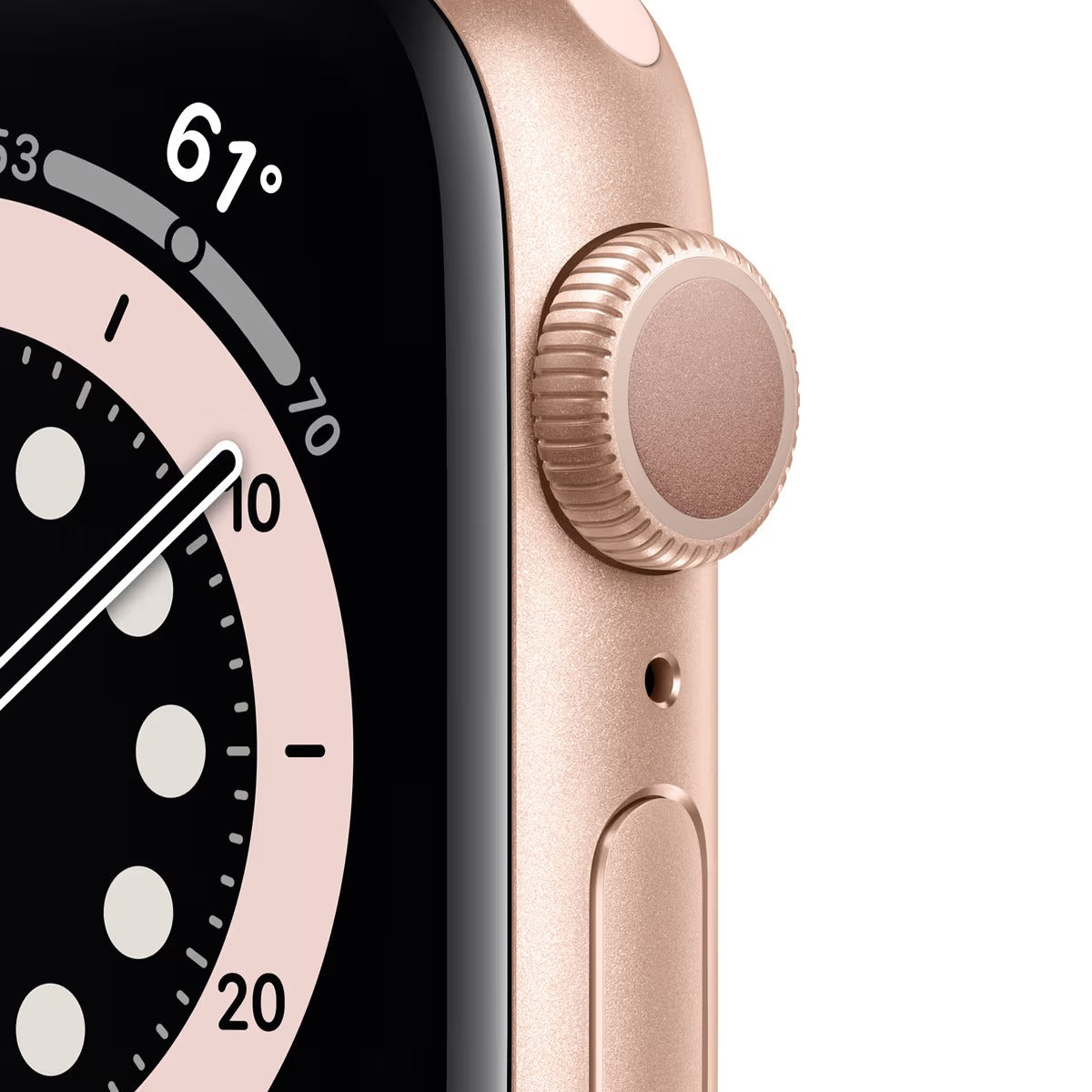 Apple Watch Series 6 GPS 40mm - Zlaté hliníkové pouzdro