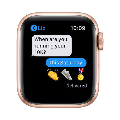 Apple Watch Series 6 GPS 40mm - Zlaté hliníkové pouzdro