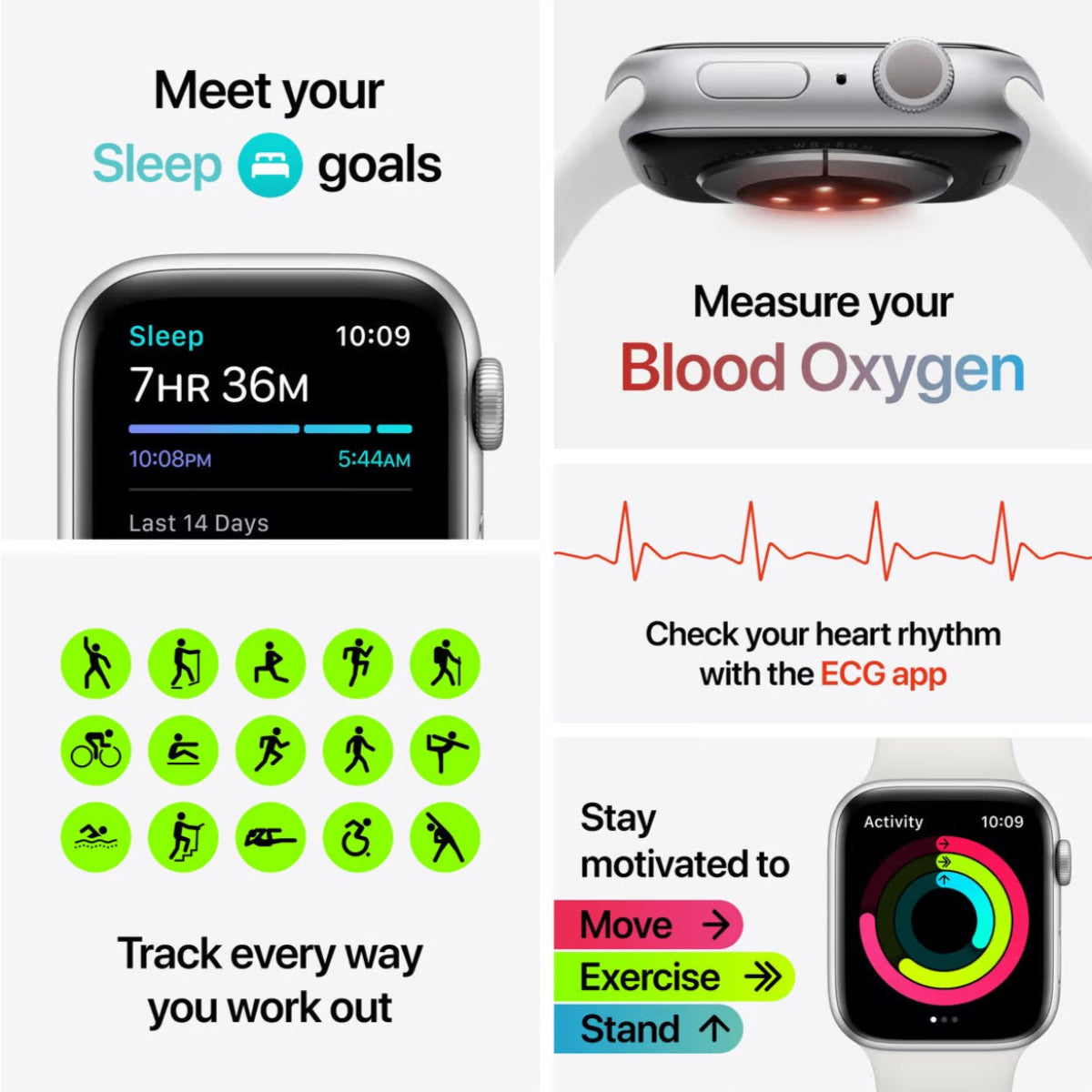 Apple Watch Series 6 GPS 40mm - Zlaté hliníkové pouzdro