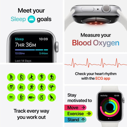 Apple Watch Series 6 GPS 40mm - Zlaté hliníkové pouzdro