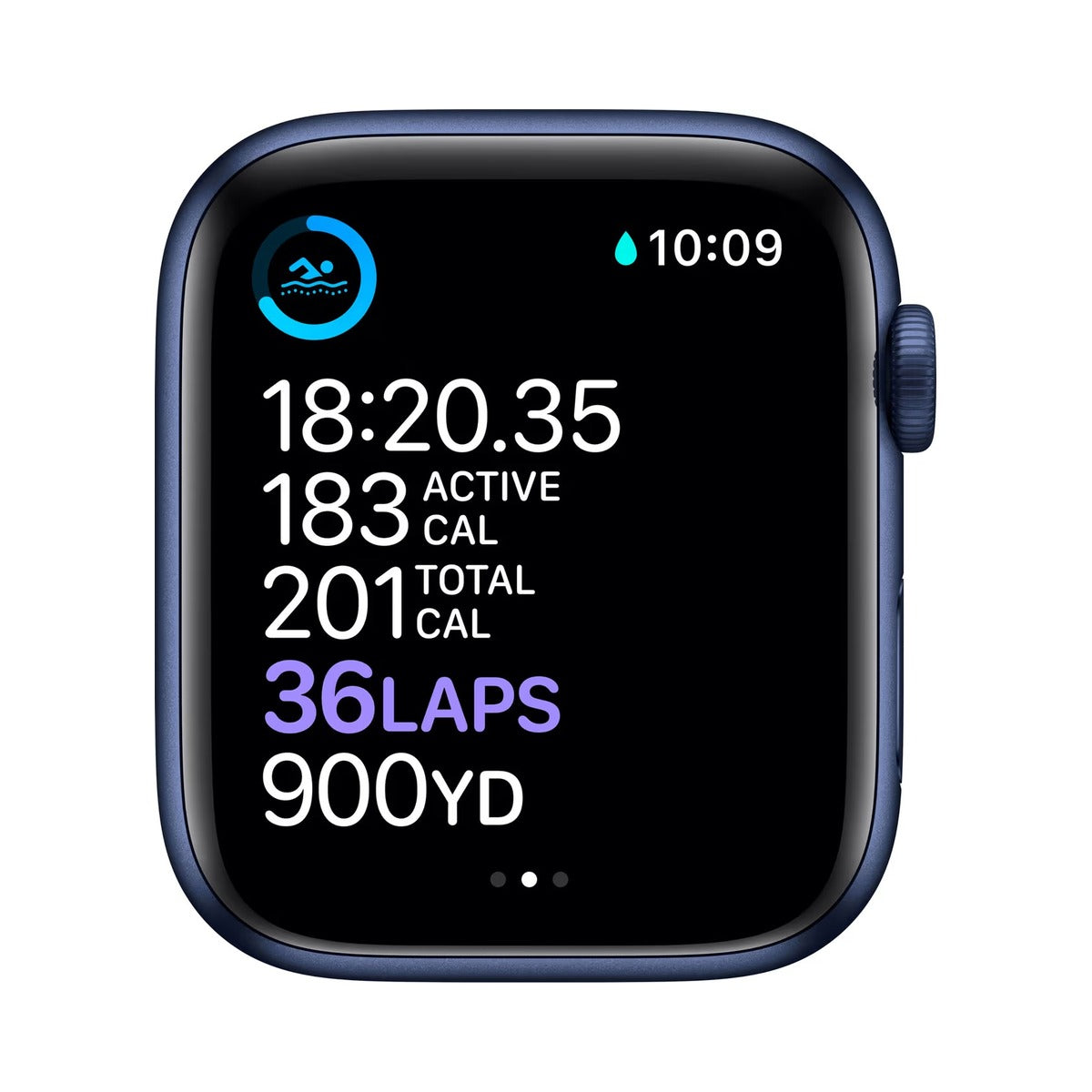 Apple Watch Series 6 GPS Aluminum 44mm - Modré hliníkové pouzdro
